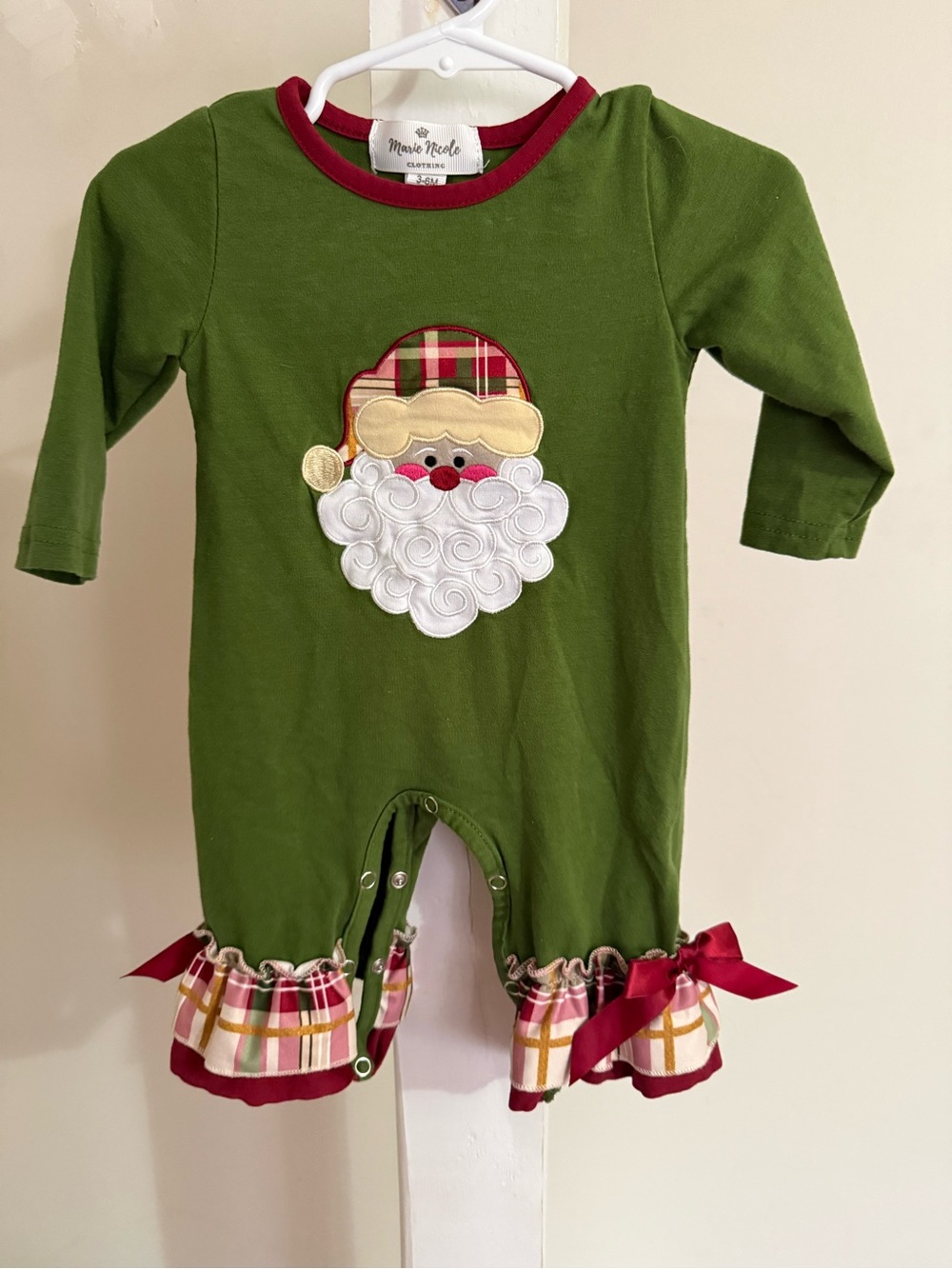 Marie Nicole Santa Romper